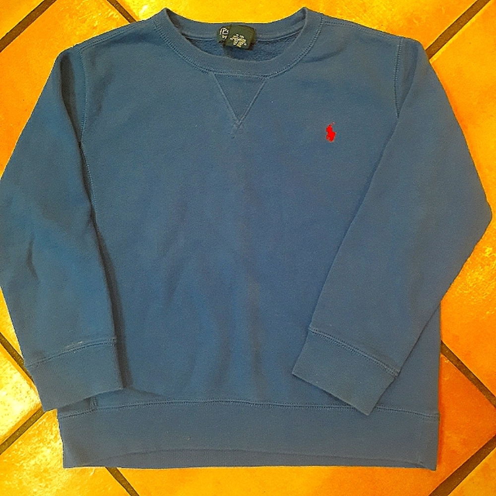NWOT Polo by Ralph Lauren Childs Blue Sweatshirt